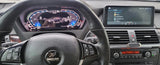BMW SERIE X5 - X6 E70 E71 | TACHIMETRO DIGITALE 12.3 POLLICI | LCD QUADRO STRUMENTI VIRTUALE | PANNELLO CRUSCOTTO SISTEMA LINUX