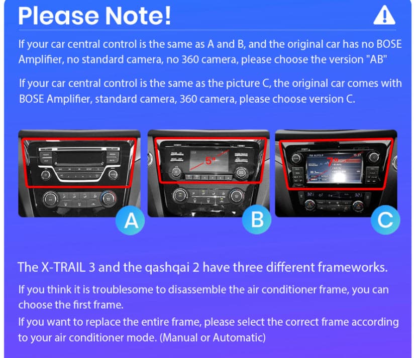CTB-FV345PN | NISSAN QASHQAI J11 2013-2021 | NAVIGATORE 10 POLLICI RADIO OCTACORE APPLE CARPLAY ANDROID AUTO GPS USB BLUETOOTH TOUCH SCREEN | WIFI 4G