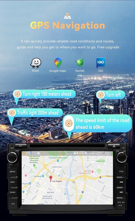 CTB-ST786J | KIA VENGA - KIA CEED | AUTORADIO CAR TABLET APPLE CARPLAY ANDROID AUTO | GPS USB DVR BLUETOOTH 4G WIFI