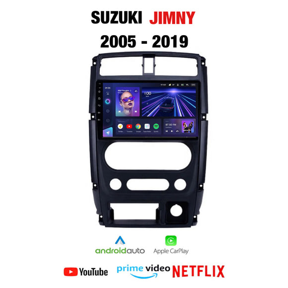 CTB- JS438BG | SUZUKI JIMNY 2005-2019 MONITOR 9 POLLICI | APPLE CARPLAY ANDROID AUTO | WiFi BLUETOOTH GPS USB NAVIGATORE