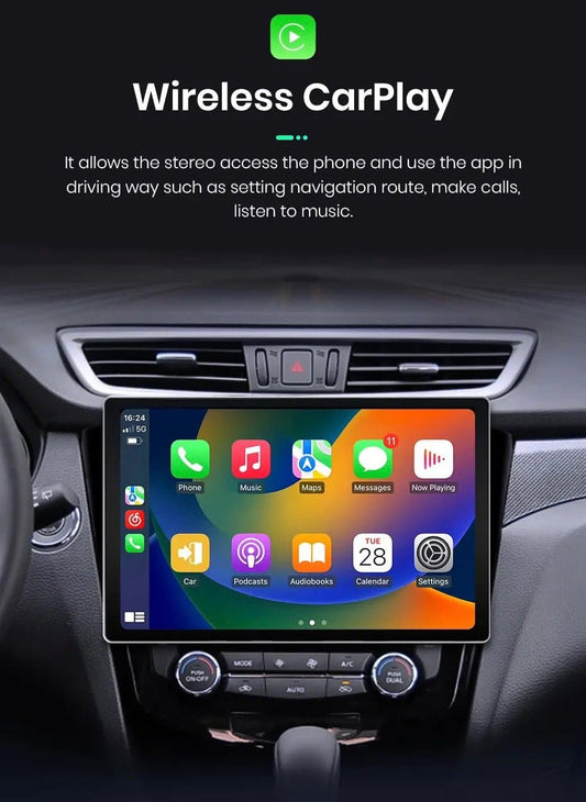 CTB-FV906HN | NISSAN QASHQAI J11 2013-2017 | NAVIGATORE 11.5 POLLICI QLED 2K RADIO OCTACORE APPLE CARPLAY ANDROID AUTO GPS USB BLUETOOTH TOUCH SCREEN | WIFI 4G