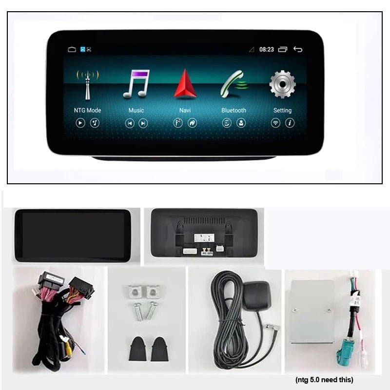 CTB-X625P | MONITOR MERCEDES GLA X156 | DISPLAY 10.25 POLLICI | CARPLAY ANDROID AUTO | BLUETOOTH GPS USB MIRRORLINK