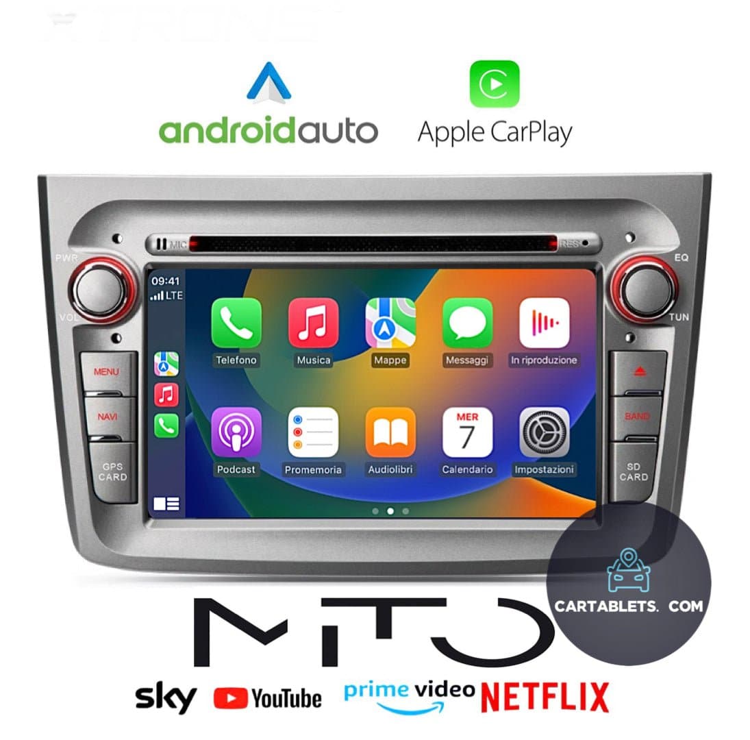Alfa Romeo Mito: debuttano CarPlay, Android Auto e nuovi accessori
