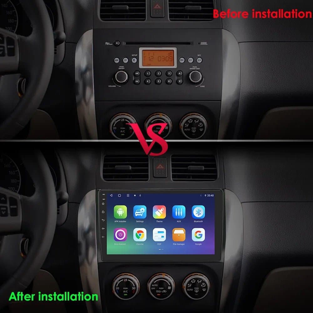 CTB-TF880U | FIAT SEDICI-SX4 2006-2014 | APPLE CARPLAY ANDROID AUTO | GPS USB DAB+ LENKRADBEDIENUNG