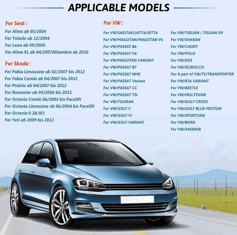 CTB- RNS510X | VOLKSWAGEN SKODA SEAT 7 POLLICI | APPLE CARPLAY ANDROID AUTO | WiFi BLUETOOTH GPS USB NAVIGATORE