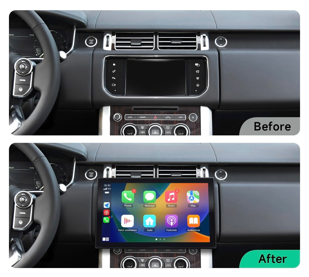 CTB-DW707EK | RANGE ROVER SPORT - VOGUE 2013-2017 13.3 POLLICI | AUTORADIO CUSTOM FIT APPLE CARPLAY ANDROID AUTO | GPS NAVIGATORE WIFI 4G | CAR TABLET