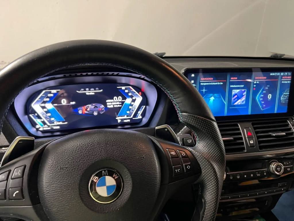 BMW SERIE X5 - X6 E70 E71 | TACHIMETRO DIGITALE 12.3 POLLICI | LCD QUADRO STRUMENTI VIRTUALE | PANNELLO CRUSCOTTO SISTEMA LINUX
