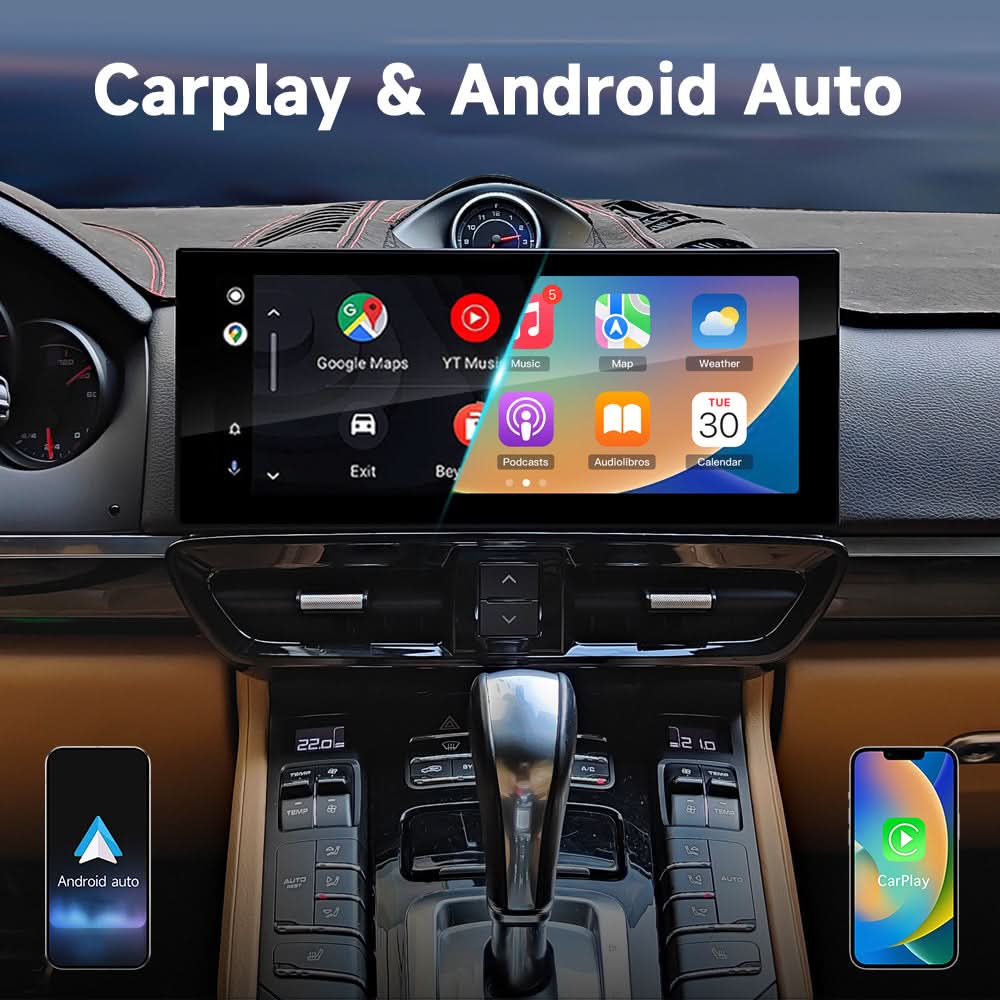 CTB-PR315LP | PORSCHE CAYENNE 2011-2017 MONITOR 12.3 POLLICI | APPLE CARPLAY ANDROID AUTO | GPS NAVIGATORE WIFI 4G | CAR TABLET