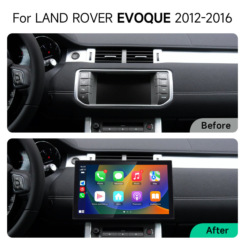 CTB-DW432E | RANGE ROVER EVOQUE 2012-2018 13.3 POLLICI | AUTORADIO CUSTOM FIT APPLE CARPLAY ANDROID AUTO | GPS NAVIGATORE WIFI 4G | CAR TABLET