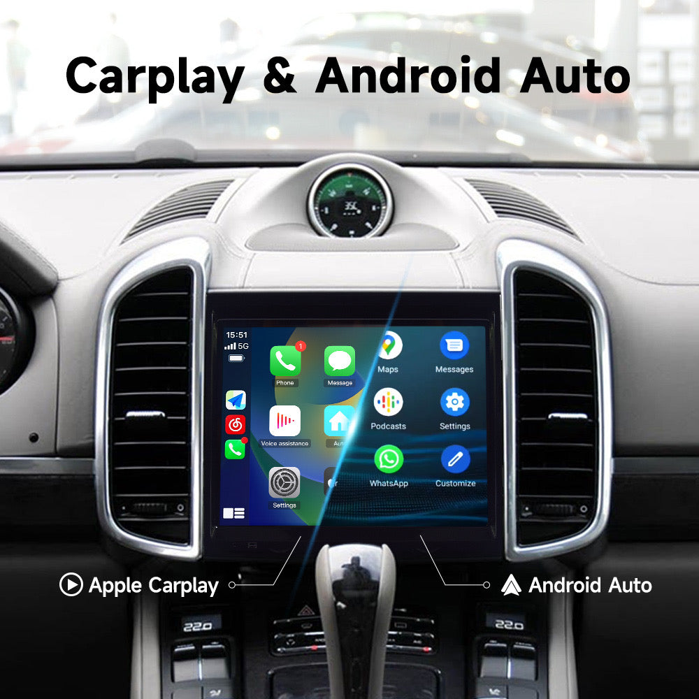 CTB-KM804F | PORSCHE CAYENNE 2011-2017 MONITOR 8.4 POLLICI | APPLE CARPLAY ANDROID AUTO | GPS NAVIGATORE WIFI 4G | CAR TABLET