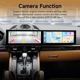 CTB-PR670P | PORSCHE CAYENNE 2011-2017 MONITOR DUAL SCREEN 12.3+12.3 POLLICI | APPLE CARPLAY ANDROID AUTO | GPS NAVIGATORE WIFI 4G | CAR TABLET