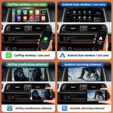 CTB-GV564B | BMW SERIE 5 F10 F11 NBT 10.25 POLLICI | APPLE CARPLAY ANDROID AUTO |SISTEMA LINUX | CAR TABLET - (Copia)