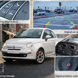 CTB-FT500AL | FIAT 500 - FIAT 500 ABARTH | NAVIGATORE RADIO SISTEMA LINUX APPLE CARPLAY ANDROID AUTO GPS USB BLUETOOTH TOUCH SCREEN