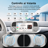 CTB-FT500AL | FIAT 500 - FIAT 500 ABARTH | NAVIGATORE RADIO SISTEMA LINUX APPLE CARPLAY ANDROID AUTO GPS USB BLUETOOTH TOUCH SCREEN