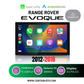 CTB-DW432E | RANGE ROVER EVOQUE 2012-2018 13.3 POLLICI | AUTORADIO CUSTOM FIT APPLE CARPLAY ANDROID AUTO | GPS NAVIGATORE WIFI 4G | CAR TABLET