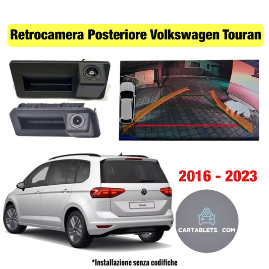 KIT TELECAMERA A MANIGLIA OEM | VOLKSWAGEN TOURAN 2016-2023 | WATERPROOF