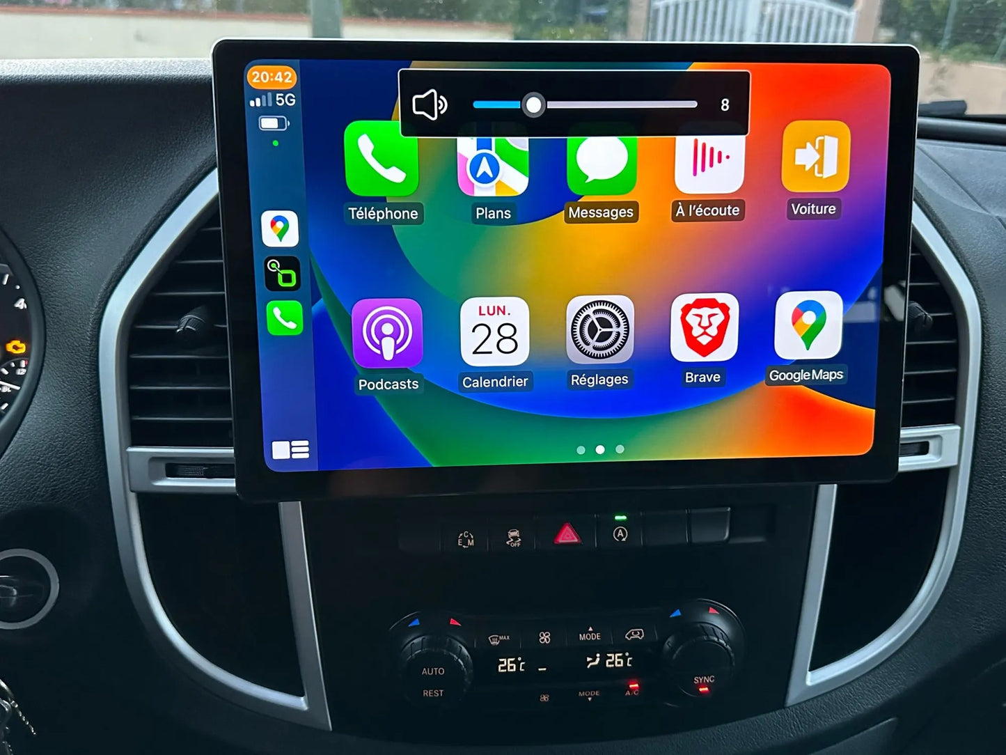 CTB-FO750NH | MERCEDES VITO W447 2014-2020 | NAVIGATORE 13.1 POLLICI QLED 2K RADIO OCTACORE APPLE CARPLAY ANDROID AUTO GPS USB BLUETOOTH TOUCH SCREEN | WIFI 4G