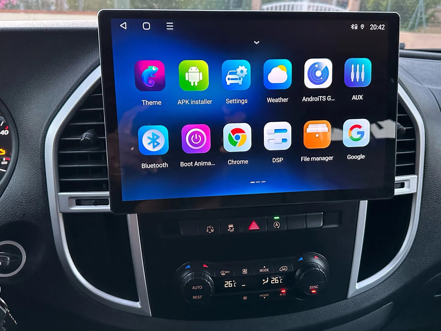 CTB-FO750NH | MERCEDES VITO W447 2014-2020 | NAVIGATORE 13.1 POLLICI QLED 2K RADIO OCTACORE APPLE CARPLAY ANDROID AUTO GPS USB BLUETOOTH TOUCH SCREEN | WIFI 4G