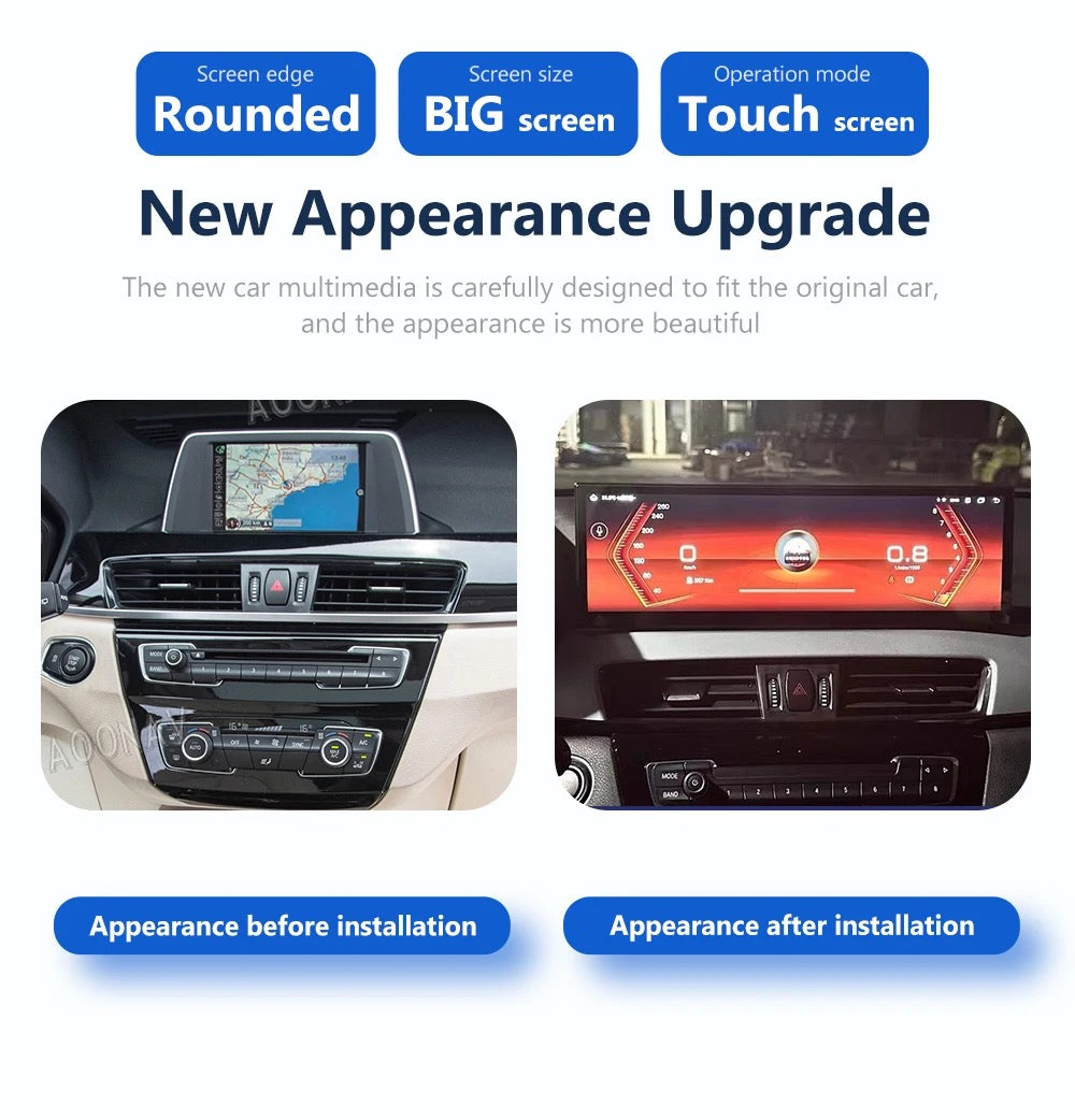 CTB-F9355HB | BMW X1 - X2 | F48 - F39 | MONITOR 14.9 ZOLL | TOUCHSCREEN APPLE CARPLAY ANDROID AUTO | GPS WIFI 4G (Kopie)