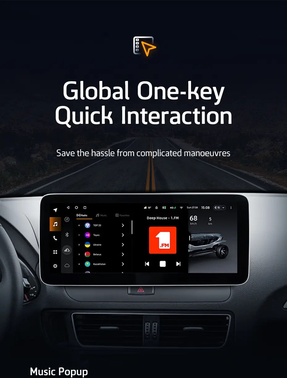 CTB-XC563S | AUDI Q5 2008-2018 | CAR TABLET 10.25 POLLICI | APPLE CARPLAY ANDROID AUTO | GPS WIFI 4G NAVIGATORE BLUETOOTH |
