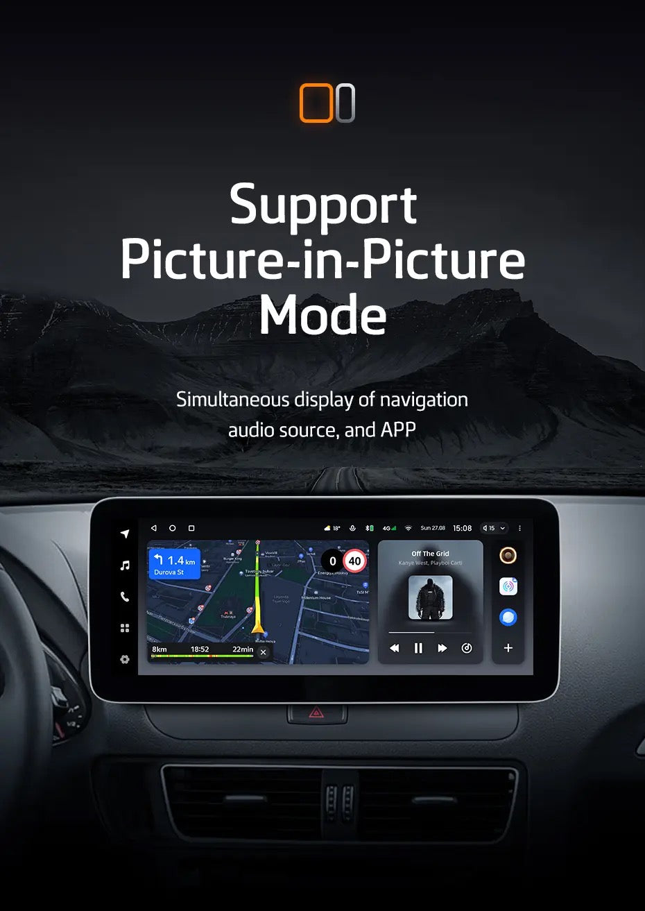 CTB-XC563S | AUDI Q5 2008-2018 | CAR TABLET 10.25 POLLICI | APPLE CARPLAY ANDROID AUTO | GPS WIFI 4G NAVIGATORE BLUETOOTH |