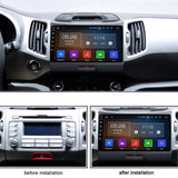 CTB-HG889T | KIA SPORTAGE 3 SERIE 2011-2015 | NAVIGATORE CARTABLET APPLE CARPLAY ANDROID AUTO | GPS 4G WIFI USB BLUETOOTH