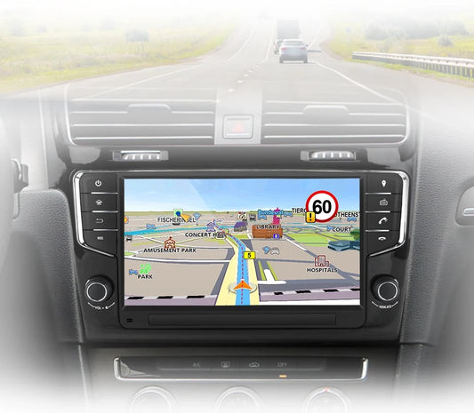 CTB-GF327H | VOLSWAGEN GOLF 7 2013-2020 | MONITOR 9 POLLICI APPLE CARPLAY ANDROID AUTO | GPS USB DVR BLUETOOTH 4G