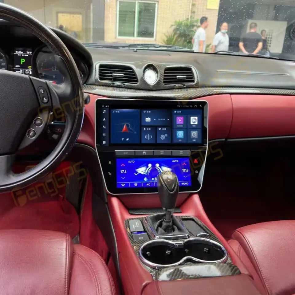 CTB-GT431R | MASERATI GT GRANTURISMO - GTC 2007 - 2016 MONITOR 12.3 POLLICI | APPLE CARPLAY ANDROID AUTO | GPS NAVIGATORE WIFI 4G | CAR TABLET