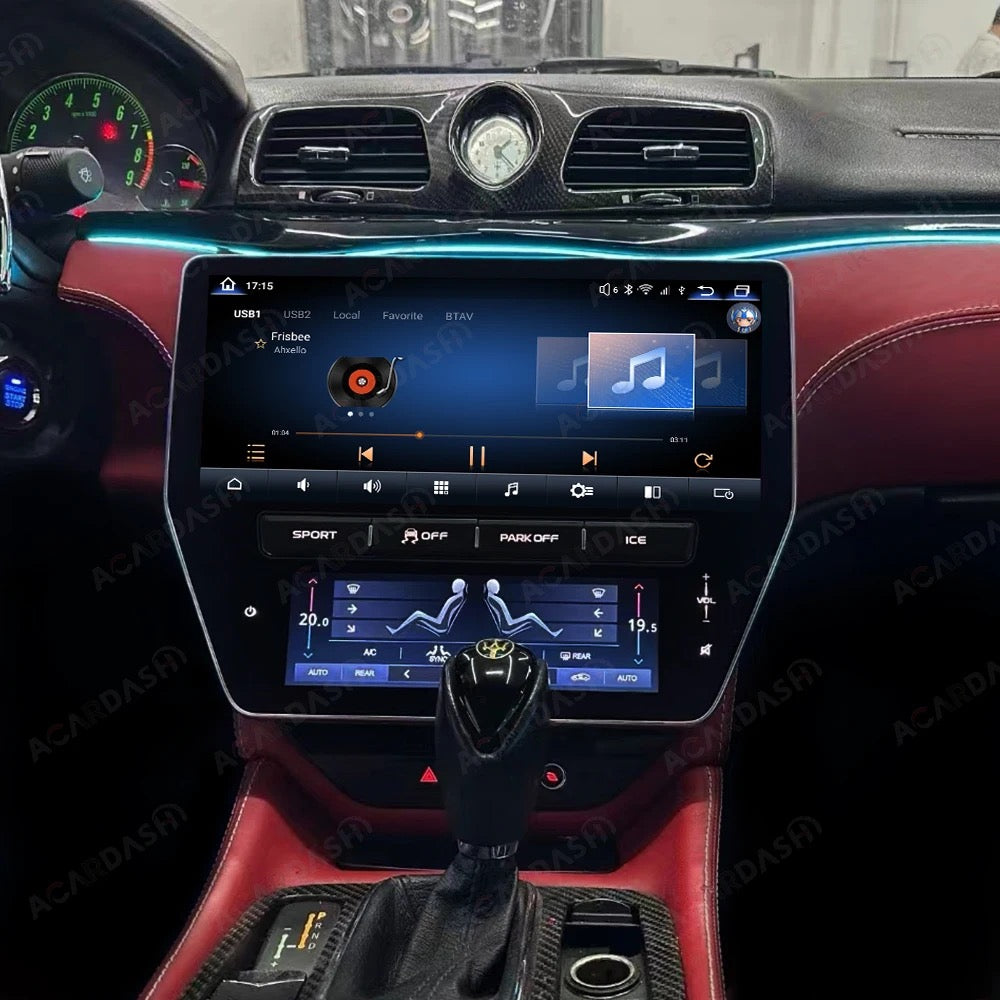 CTB-GT431R | MASERATI GT GRANTURISMO - GTC 2007 - 2016 MONITOR 12.3 POLLICI | APPLE CARPLAY ANDROID AUTO | GPS NAVIGATORE WIFI 4G | CAR TABLET