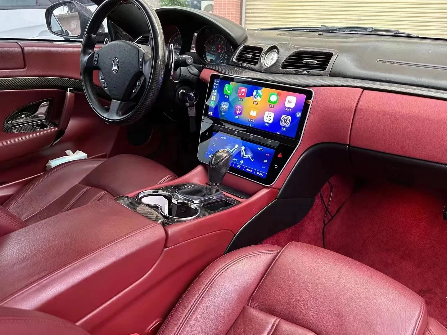 CTB-GT431R | MASERATI GT GRANTURISMO - GTC 2007 - 2016 MONITOR 12.3 POLLICI | APPLE CARPLAY ANDROID AUTO | GPS NAVIGATORE WIFI 4G | CAR TABLET