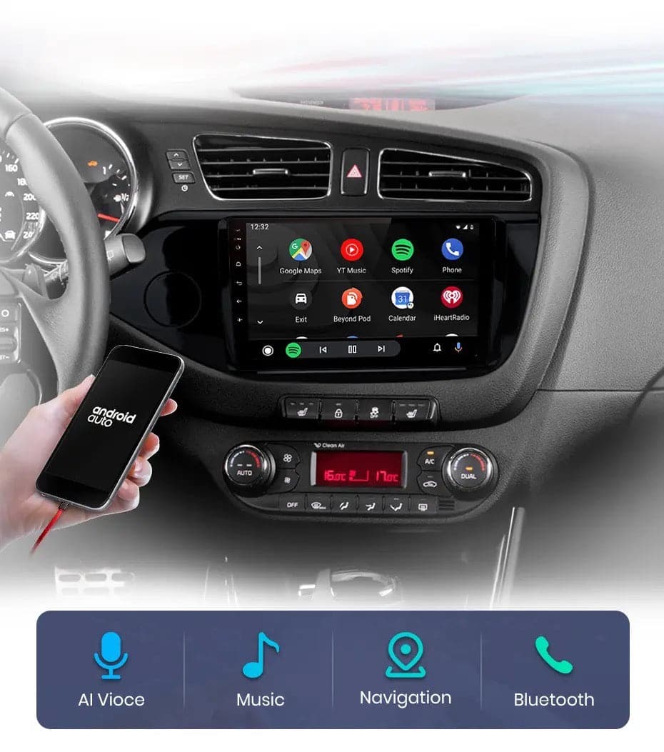 CTB-HG346T | KIA CEED 2012-2018 | NAVIGATIONSGERÄT CARTABLET APPLE CARPLAY ANDROID AUTO | GPS 4G WIFI USB BLUETOOTH