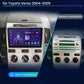 CTB-RT982KP | TOYOTA COROLLA VERSO 2005-2009 | APPLE CARPLAY ANDROID AUTO | NAVIGATORE USB BLUETOOTH GPS | WIFI 4G CARTABLET