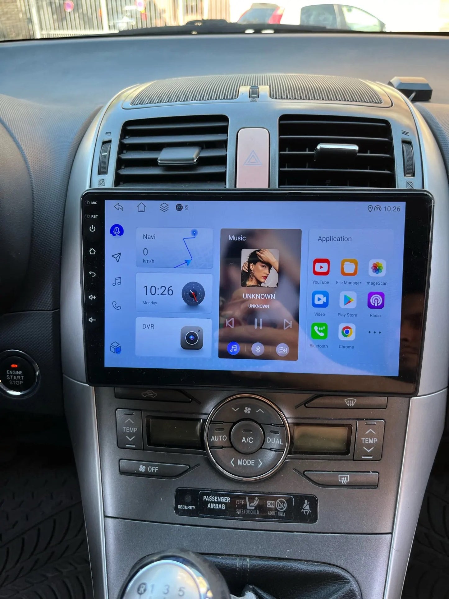 CTB-RT982KP | TOYOTA COROLLA VERSO 2005-2009 | APPLE CARPLAY ANDROID AUTO | NAVIGATORE USB BLUETOOTH GPS | WIFI 4G CARTABLET