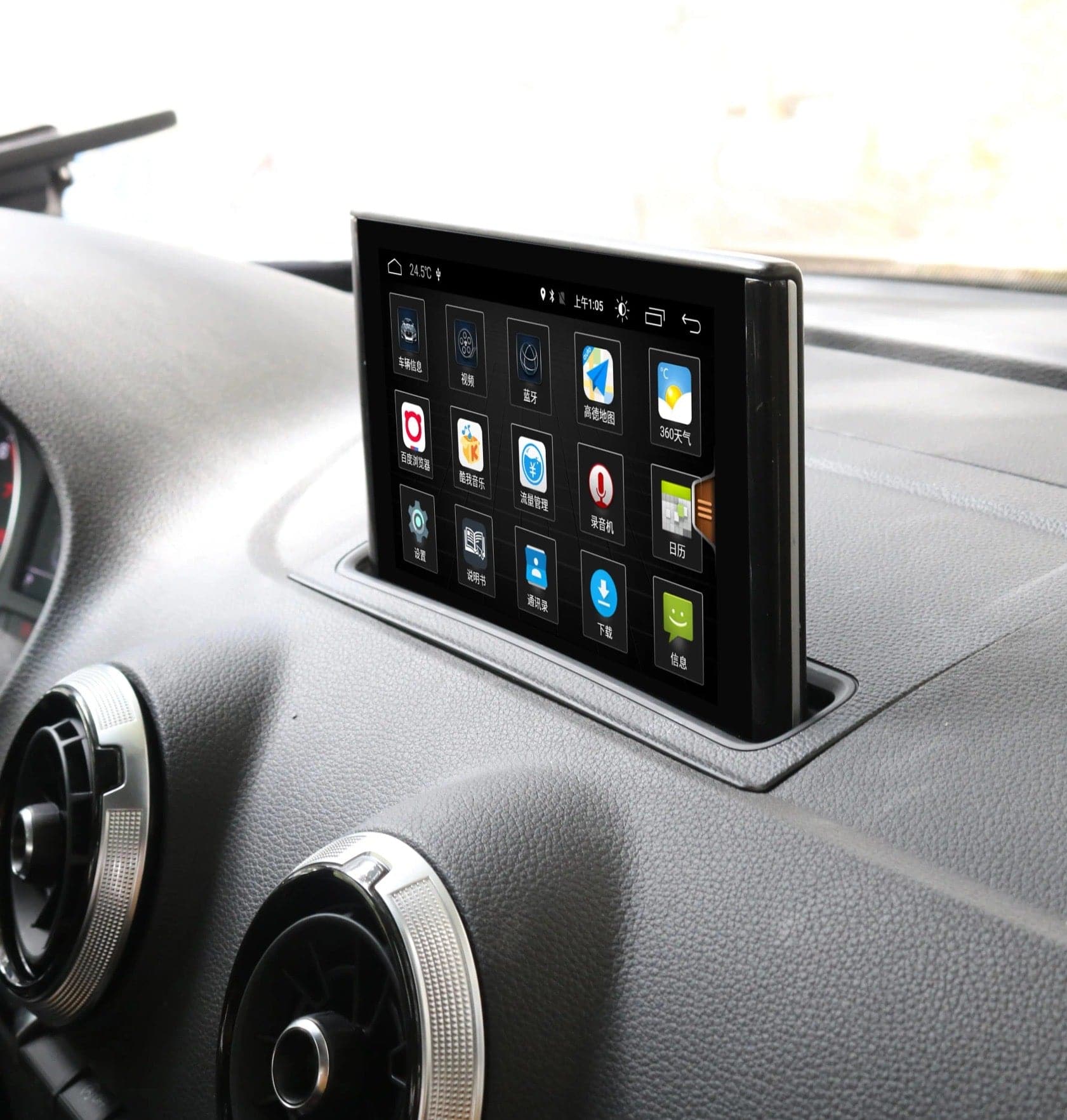 CTB-MH671S | AUDI A3 8V 2013-2018 | CAR TABLET MONITOR 7 POLLICI | APPLE CARPLAY ANDROID AUTO | GPS WIFI BLUETOOTH 4G