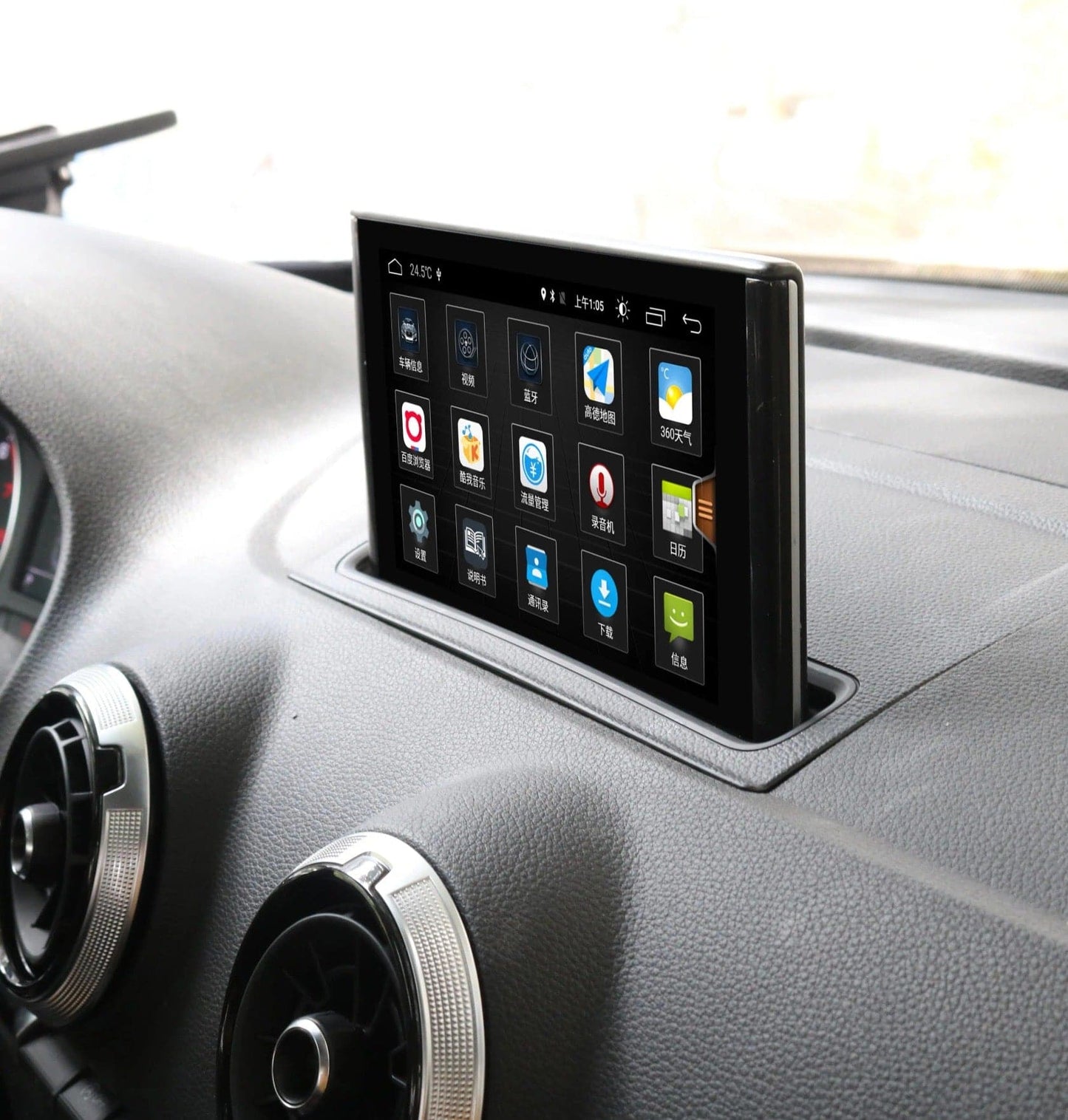 CTB-MH671S | AUDI A3 8V 2013-2018 | CAR TABLET MONITOR 7 POLLICI | APPLE CARPLAY ANDROID AUTO | GPS WIFI BLUETOOTH 4G