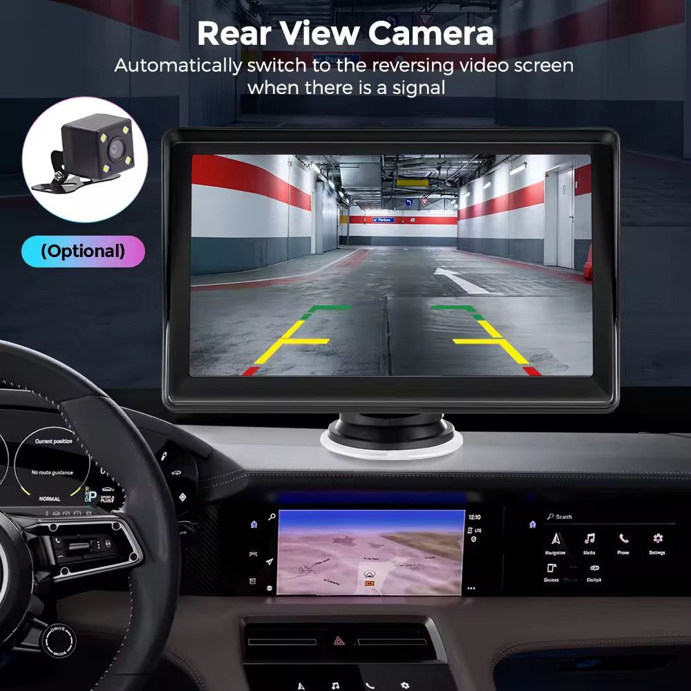 CTB-GRL864 | MONITOR 7 POLLICI PORTATILE | APPLE CARPLAY-ANDROID AUTO | TOUCH SCREEN |