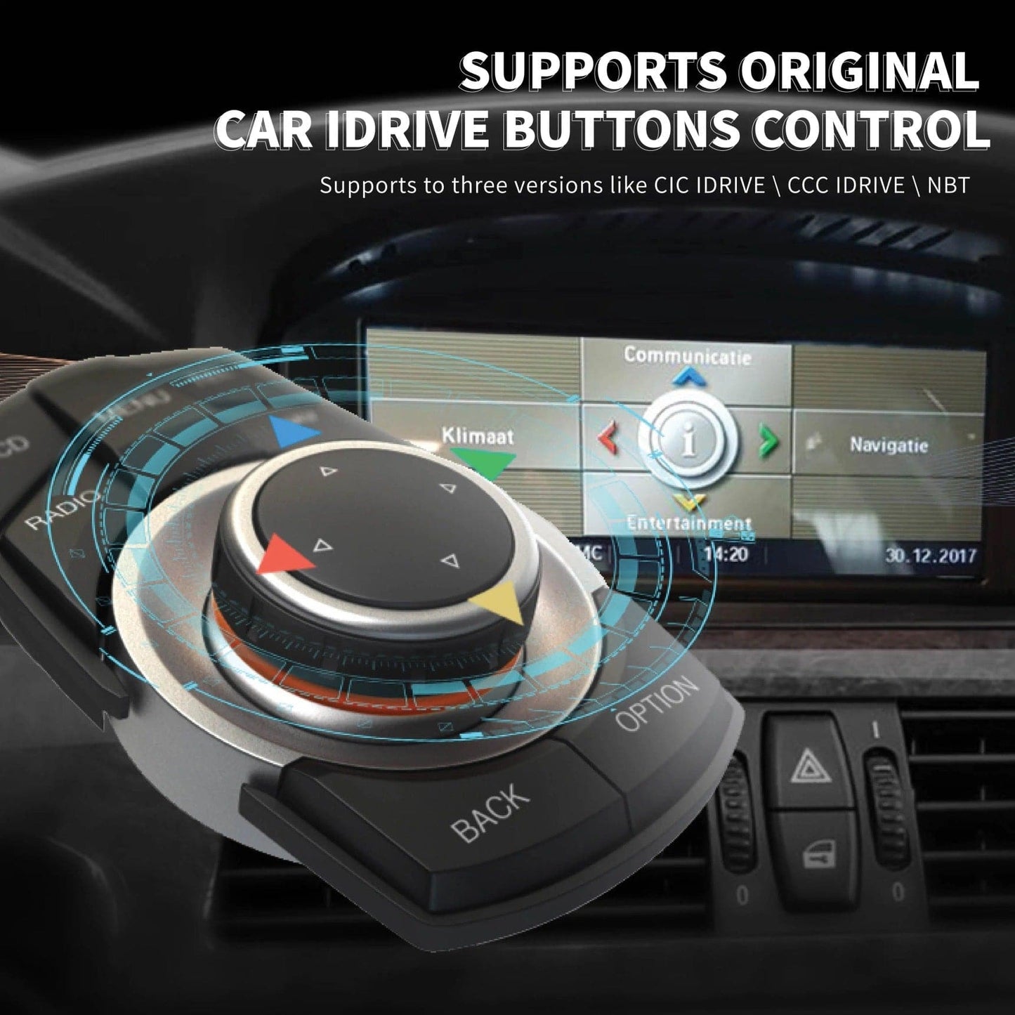 CTB-FR68GN | BMW SERIE 5 E60-E61 - SERIE 3 E90-E91 - E92 - E93 | CARTABLET 8"8 POLLICI | ANDROID AUTO APPLE CARPLAY | GPS DAB DVR USB BLUETOOTH WIFI 4G |
