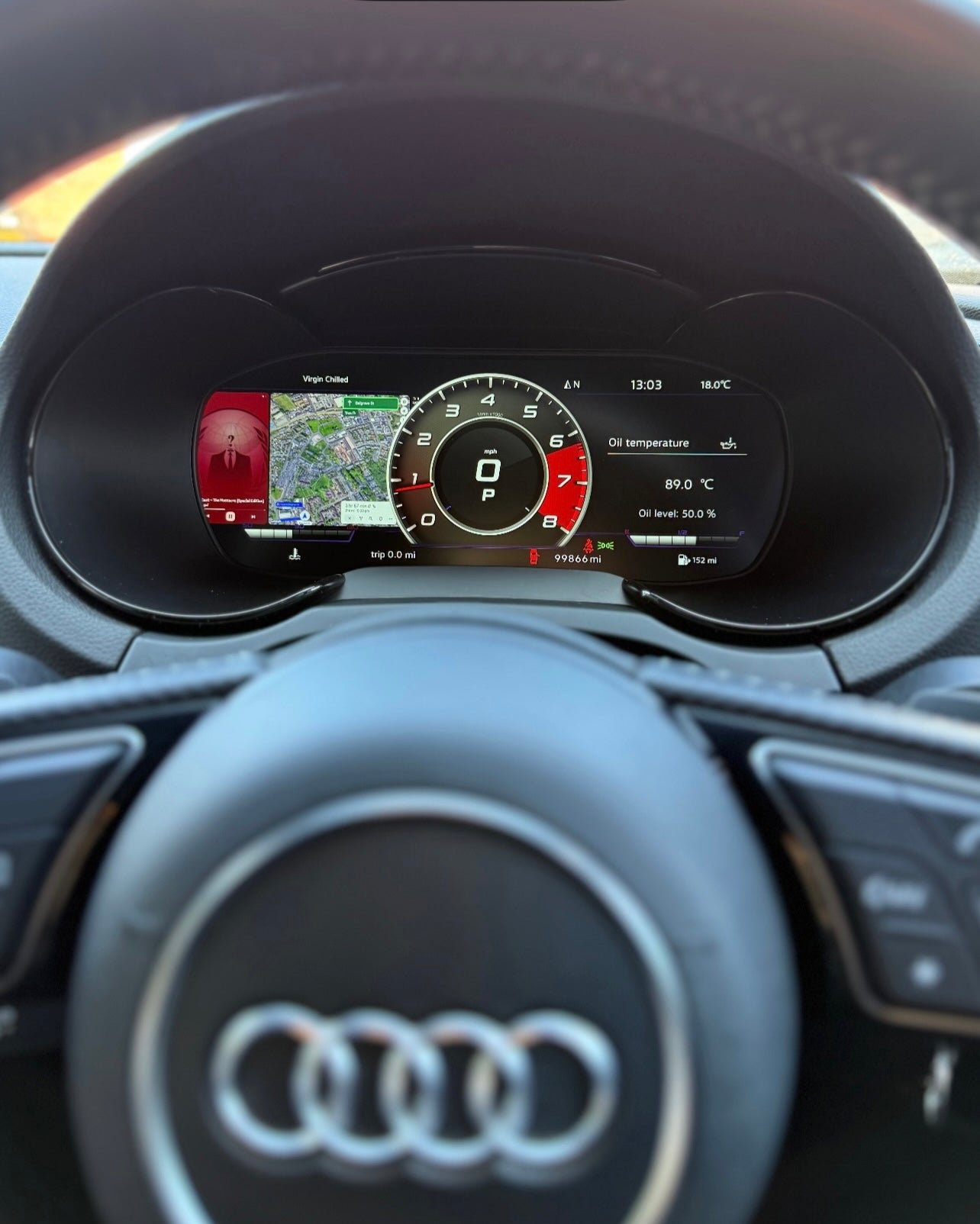 AUDI | TACHIMETRO DIGITALE 12.3 POLLICI | LCD QUADRO STRUMENTI VIRTUALE | PANNELLO CRUSCOTTO SISTEMA LINUX