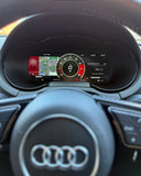 AUDI | TACHIMETRO DIGITALE 12.3 POLLICI | LCD QUADRO STRUMENTI VIRTUALE | PANNELLO CRUSCOTTO SISTEMA LINUX