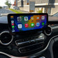 CTB-FC420P | MERCEDES CLASSE V - CLASSE X W470 2014-2021 MONITOR 12.3 POLLICI TOUCH SCREEN | APPLE CARPLAY ANDROID AUTO | GPS NAVIGATORE WIFI 4G | CAR TABLET