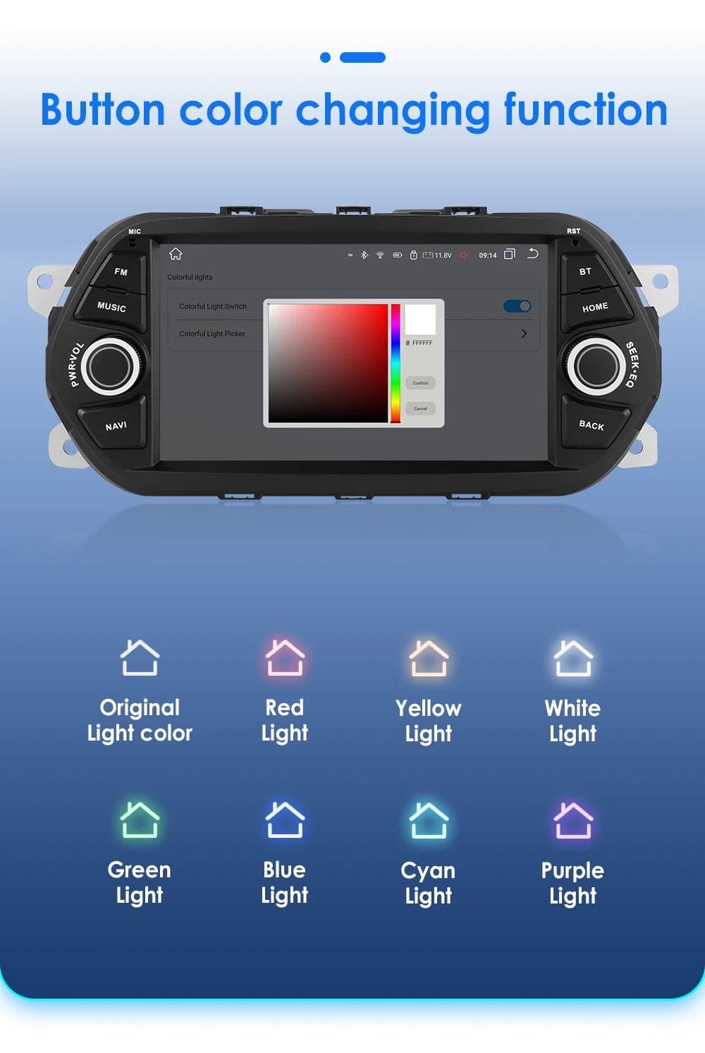 CTB-FW639K | FIAT TIPO 2014-2018 | CARTABLET 7 POLLICI ANDROID APPLE CARPLAY | NAVIGATORE USB WIFI 4G