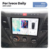 CTB-IV432H | IVECO DAILY 2013-2021 | NAVIGATORE RADIO OCTACORE APPLE CARPLAY ANDROID AUTO GPS USB BLUETOOTH TOUCH SCREEN | WIFI