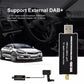 DAB + Adattatore DAB USB 2.0 DAB digitale + Sintonizzatore radio Ricevitore per radio Android