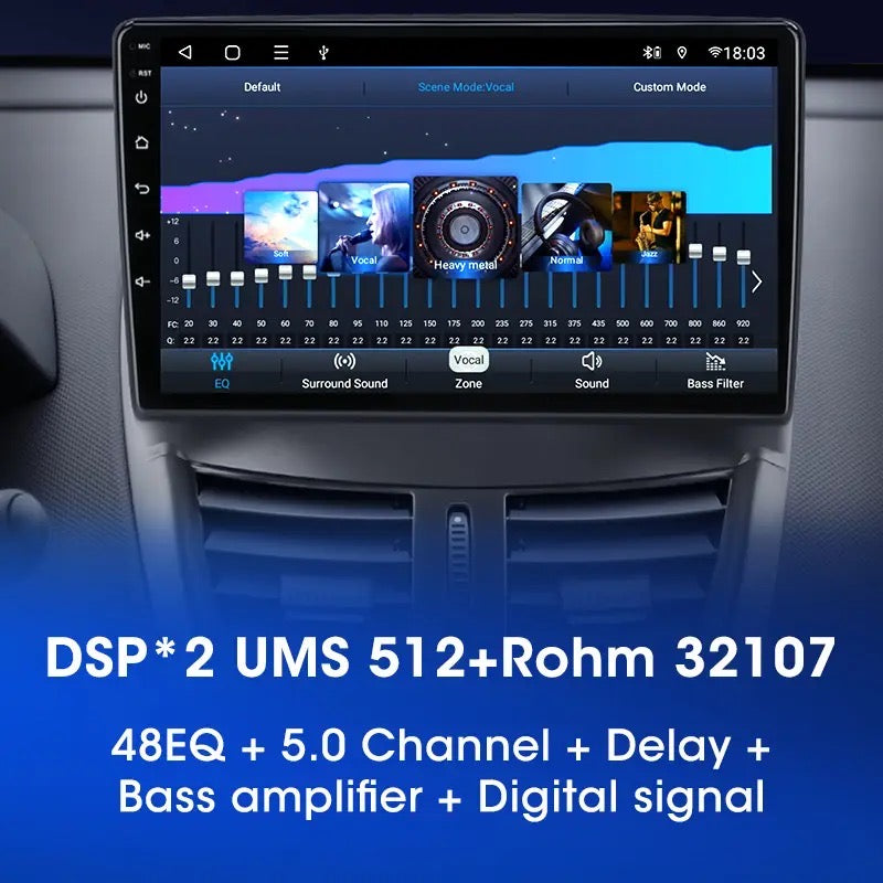 CTB-FV738Y | PEUGEOT 207 | AUTORADIO APPLE CARPLAY-ANDROID AUTO 9 ZOLL | CARTABLET 9 ZOLL TOUCHSCREEN | GPS USB DVR DAB+ |