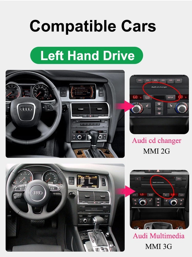 CTB-MC437D | AUDI Q7 2006-2016 | CAR TABLET MONITOR  10,25 POLLICI | AUTORADIO STEREO APPLE CARPLAY ANDROID AUTO | GPS WIFI BLUETOOTH 4G