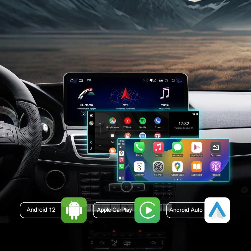 CTB-FX045P | MERCEDES CLS 2010-2018 MONITOR 10.25 POLLICI | AUTORADIO CUSTOM FIT APPLE CARPLAY ANDROID AUTO | GPS NAVIGATORE WIFI 4G | CAR TABLET
