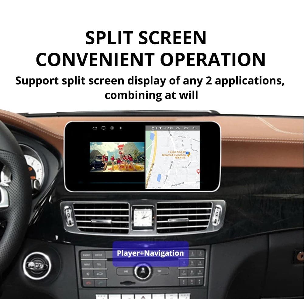 CTB-FX045P | MERCEDES CLS 2010-2018 MONITOR 10.25 POLLICI | AUTORADIO CUSTOM FIT APPLE CARPLAY ANDROID AUTO | GPS NAVIGATORE WIFI 4G | CAR TABLET