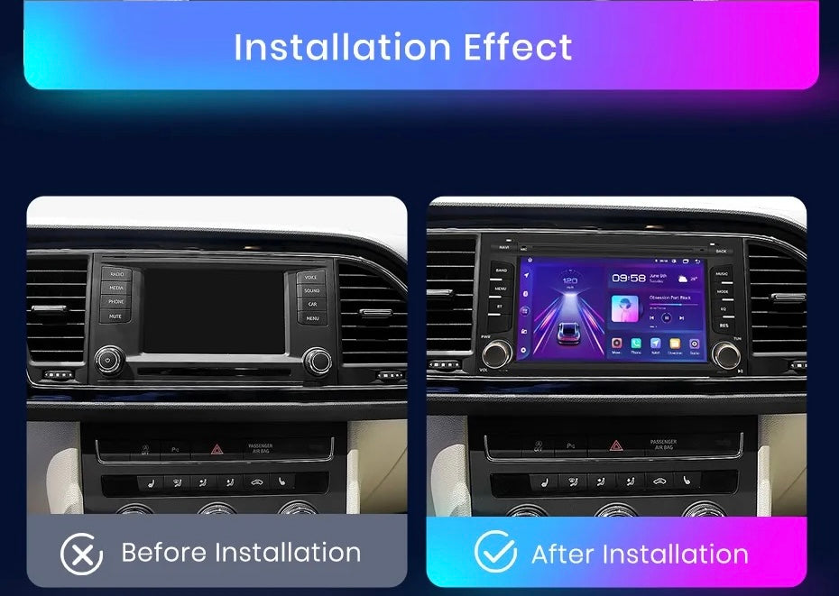 CTB-ST678J | SEAT LEON 5F 2013-2020 | AUTORADIO CAR TABLET APPLE CARPLAY ANDROID AUTO | GPS USB DVR BLUETOOTH 4G WIFI