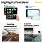 CTB- JH910B | AUTORADIO FIAT PANDA 169 | 2002-2013 7-ZOLL-MONITOR | APPLE CARPLAY ANDROID AUTO | WiFi BLUETOOTH GPS USB NAVIGATION