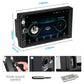 CTB- JH910B | AUTORADIO FIAT PANDA 169 | 2002-2013 7-ZOLL-MONITOR | APPLE CARPLAY ANDROID AUTO | WiFi BLUETOOTH GPS USB NAVIGATION